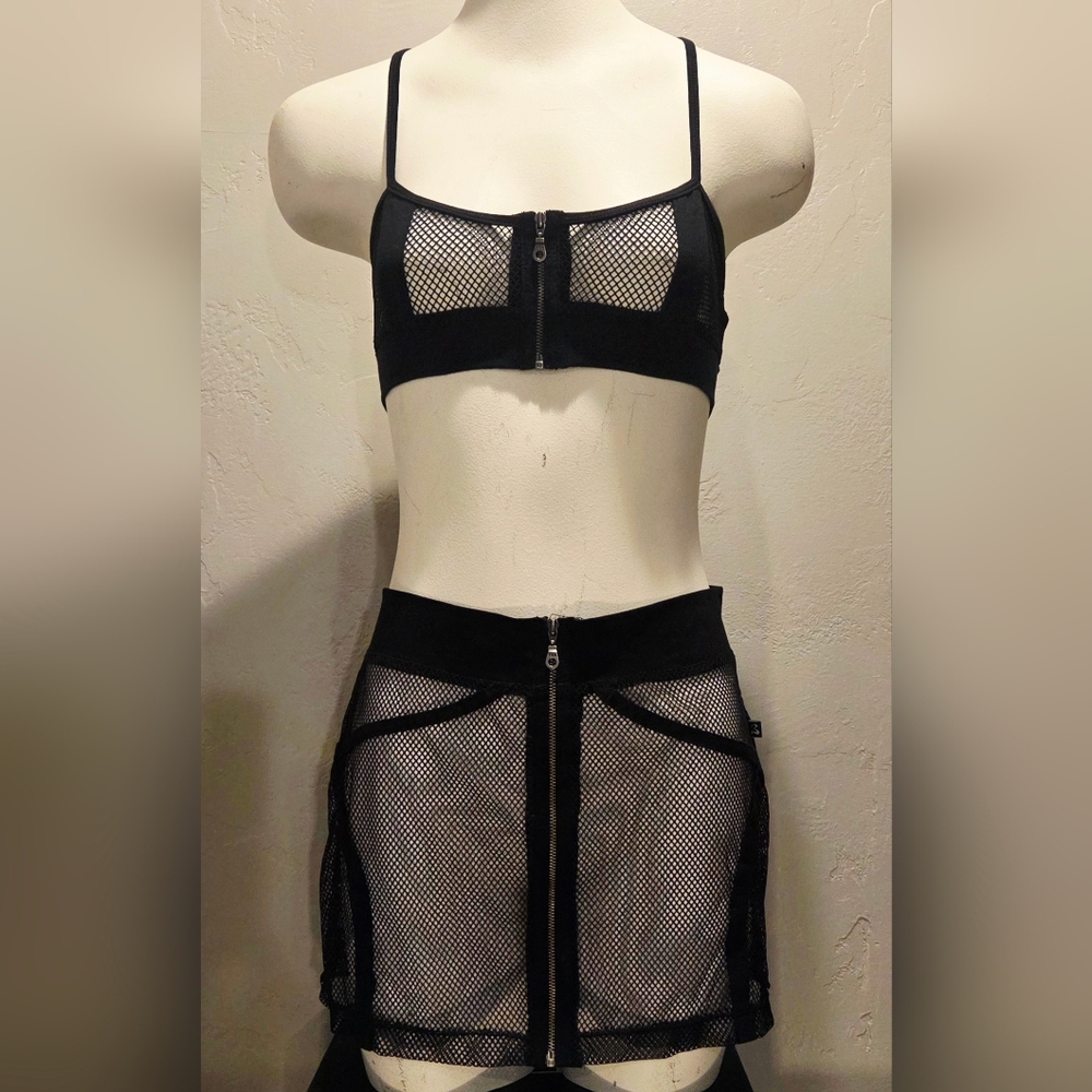 NWOT Buddaful Designs Mesh Skirt